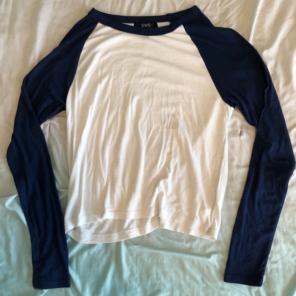 Cropped Baseball Tee - Picture 1 of 1
